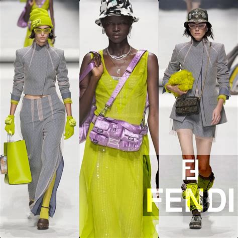 fendi baguette runway